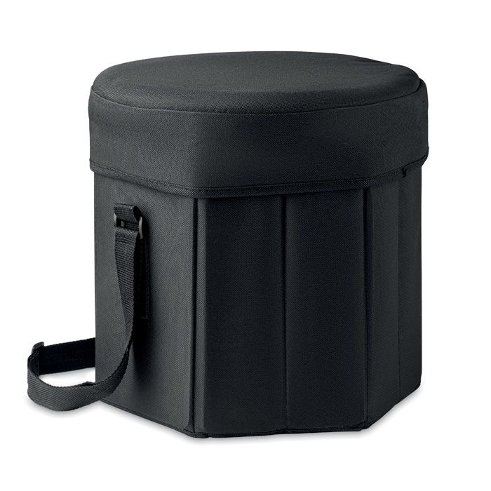 MO6444-03Seat _ Drink Klappbarer Hocker_Tisch_ schwarz