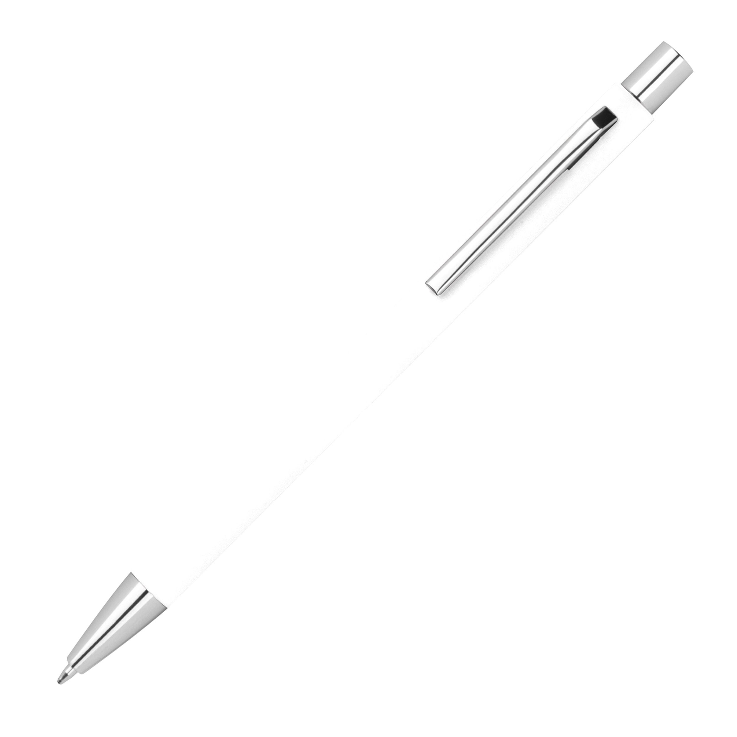 MA13680-06Kugelschreiber schlank GIORGIO_ weiss
