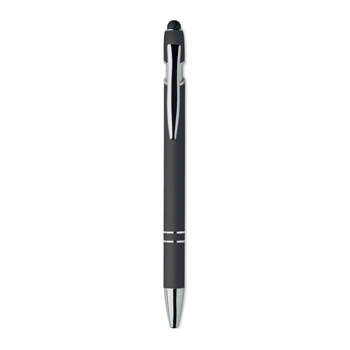 MO2798-03Siparo Druckkugelschreiber mit Stylus_ schwarz