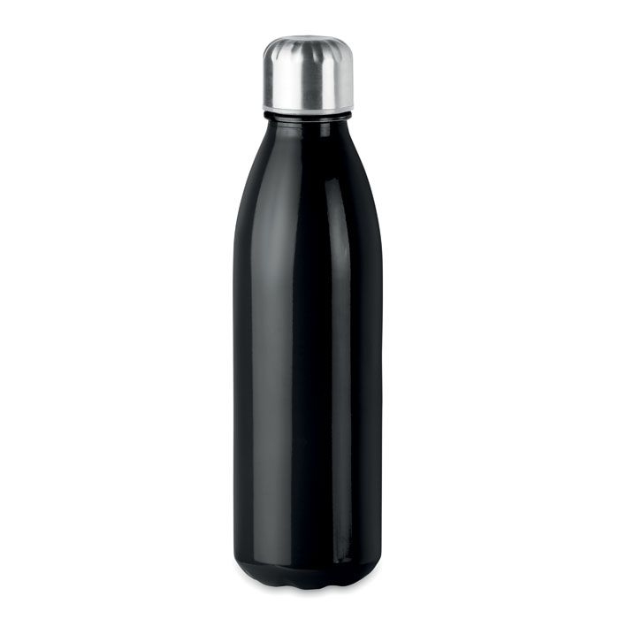 MO9800-03Aspen Glass Glas Trinkflasche 650ml_ schwarz