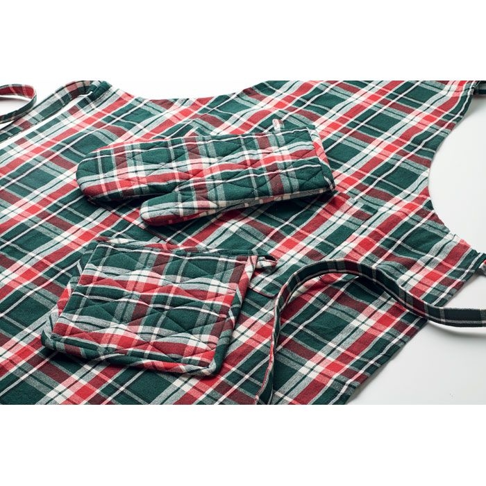CX1598-99Santapron Kuechen-Set Baumwolle_ bunt