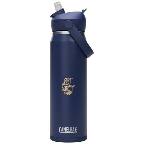 PF100888-1Camelbak® Thrive Flip VSS 740 ml Edelstahl Trinkflasche mit Flip Strohhalm_ navy