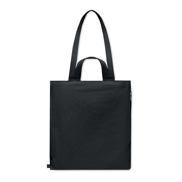 MO2565-03Gave Colour Einkaufstasche Polycotton_ schwarz