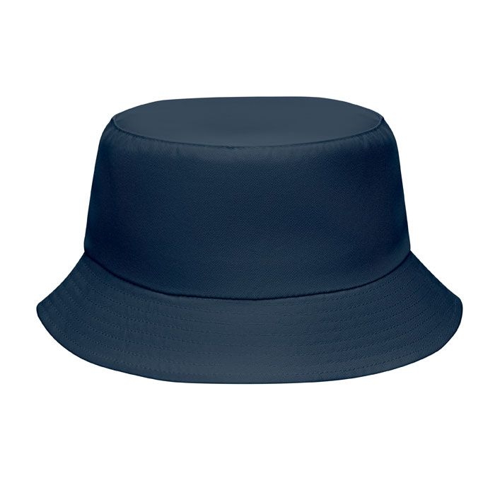 MO2437-85Emmer Bucket hat polyester 150g_m²_ marineblau