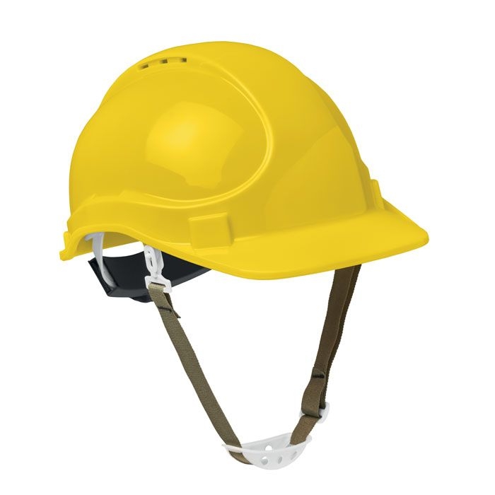 MO2456-08Helm Bauhelm_Arbeitsschutzhelm ABS_ gelb