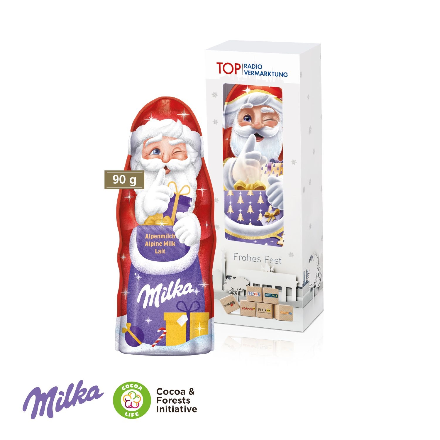 CD95478-01Milka Weihnachtsmann_ 90 g_ Milka Weihnachtsmann
