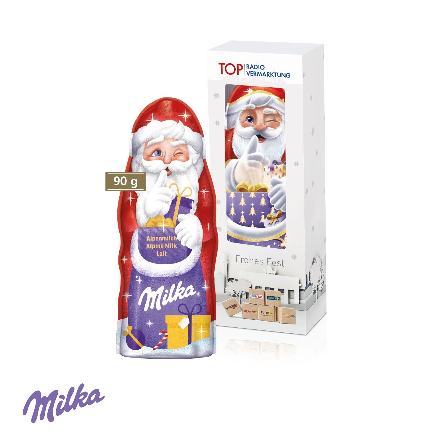 CD95478-01Milka Weihnachtsmann_ 90 g_ Milka Weihnachtsmann