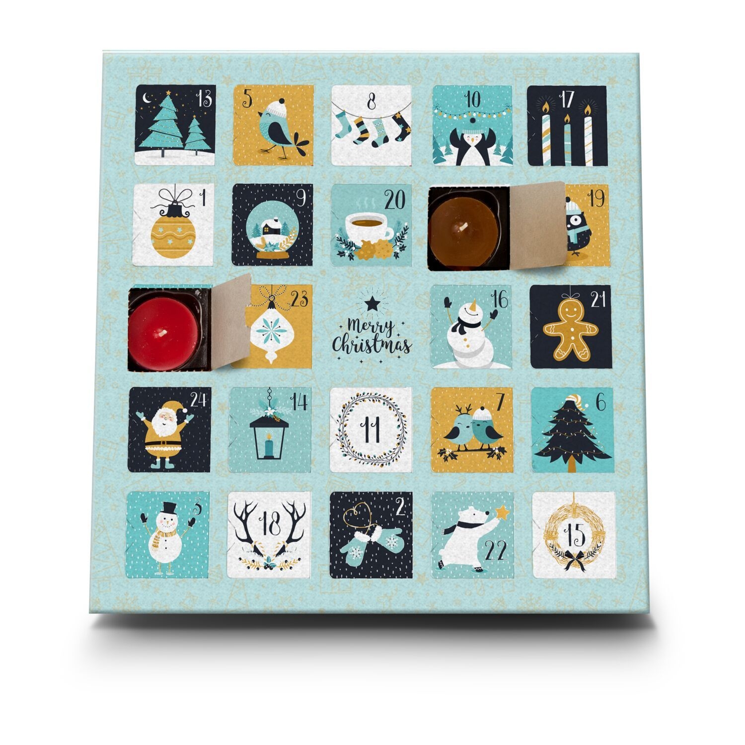 RP2130Duftkerzen Adventskalender Charming Christmas