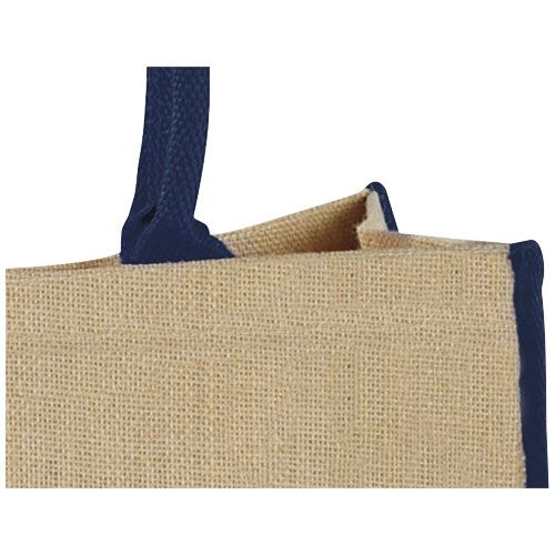 PF120182-3Harry farbige Jute Tragetasche 25L_ natur_navy