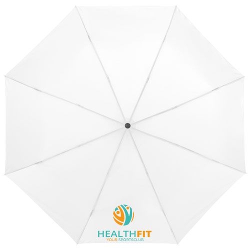 PF109052-4Ida 21_5_ Kompaktregenschirm_ weiss