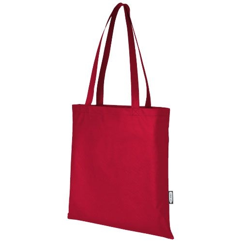 PF130051-2Zeus Non Woven grosse Tragetasche 6L aus GRS Recyclingmaterial 6 L_ rot
