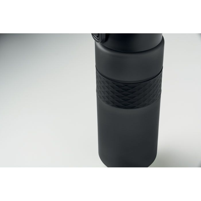 MO2755-03Isjforden Trinkflasche RPET 700ml_ schwarz