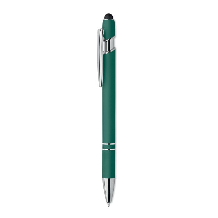 MO2798-09Siparo Druckkugelschreiber mit Stylus_ gruen