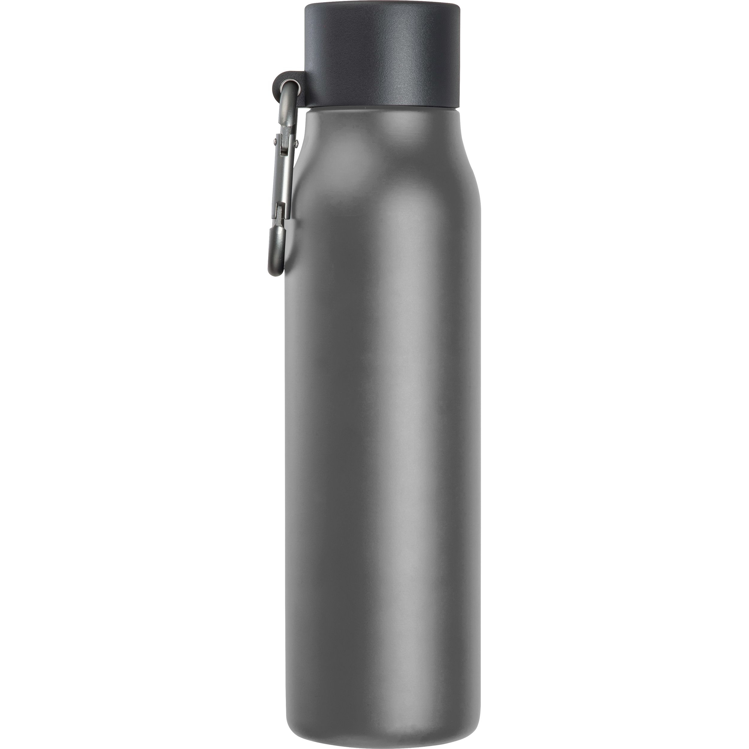MA85236-77Vakuum Trinkflasche mit Karabiner_ 600ml ANNIE_ anthrazit