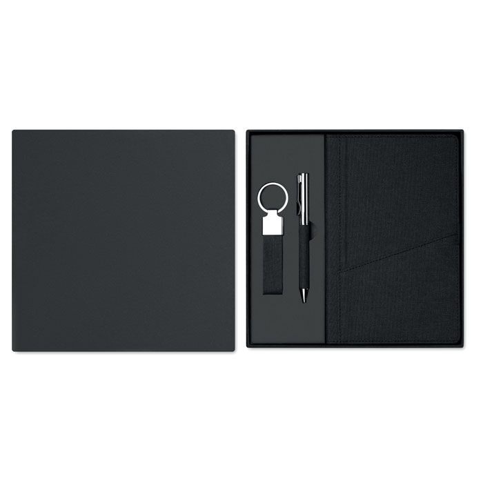 MO2335-03Scribi 4 Geschenkset-Set 3-teilig_ schwarz