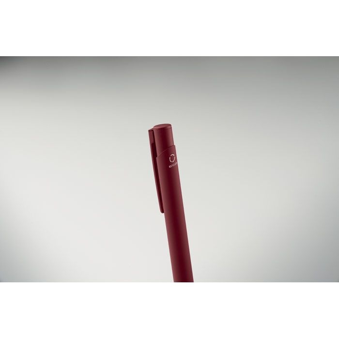 MO2799-02Escri Druckkugelschreiber recy. Alu_ bordeaux