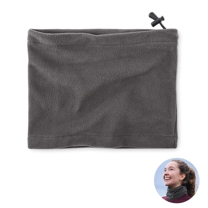 MO2350-15Blizzard Rpet Fleece-Mehrzweckmuetze_ steingrau