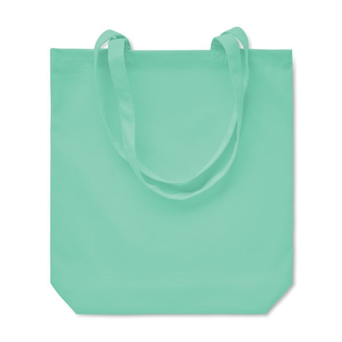 MO6442-77Rassa Coloured Einkaufstasche Canvas 270 g_m²_ mintgruen