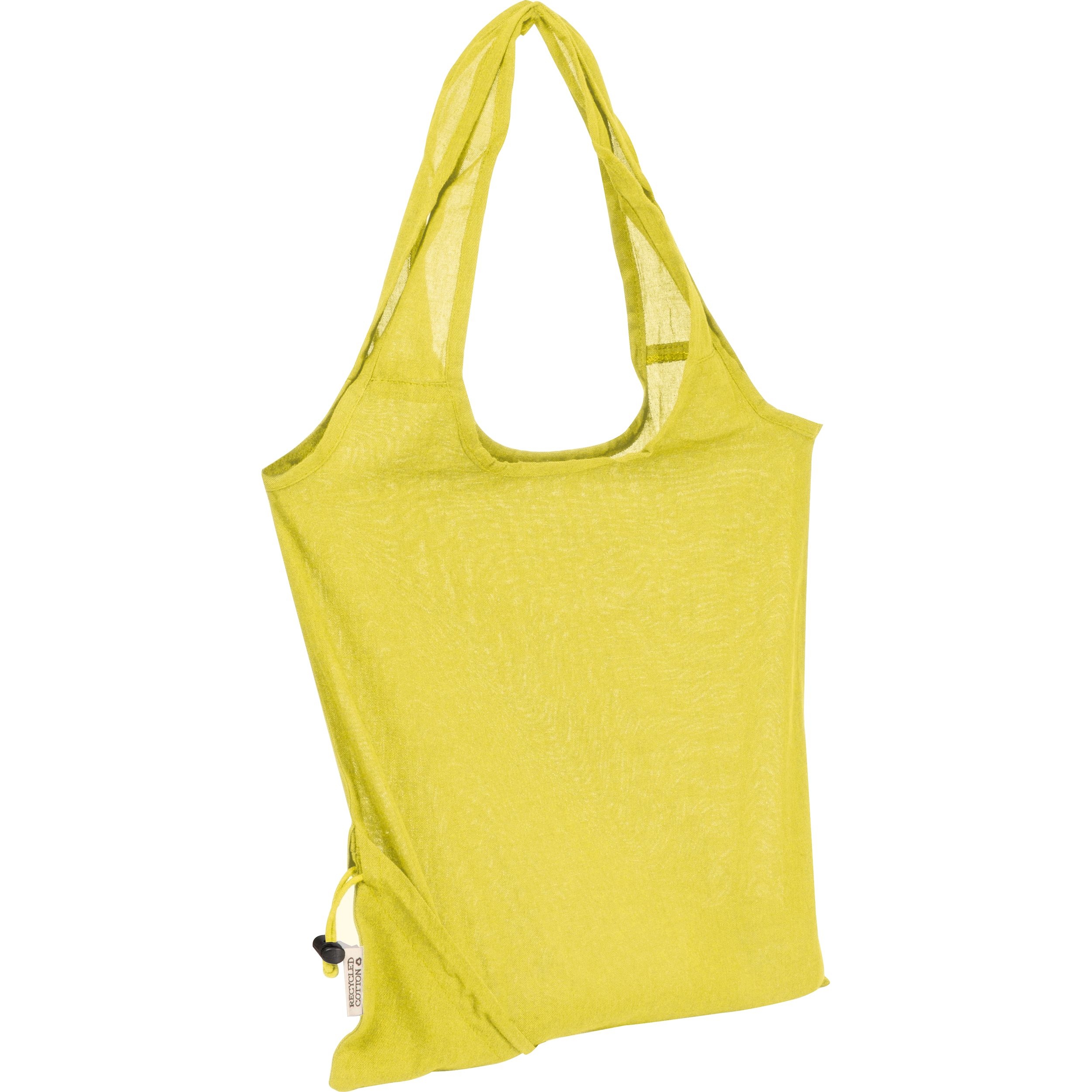 MA65262-08Faltbare Einkaufstasche aus Baumwolle ANJA_ gelb