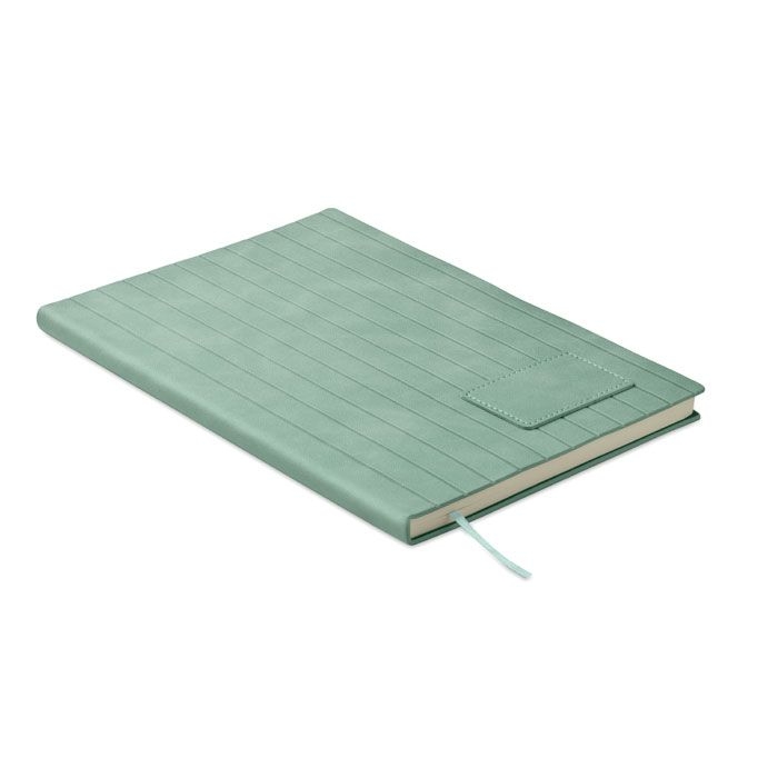MO2663-77Tintray DIN A5 Smokey Notizbuch PU_ mintgruen