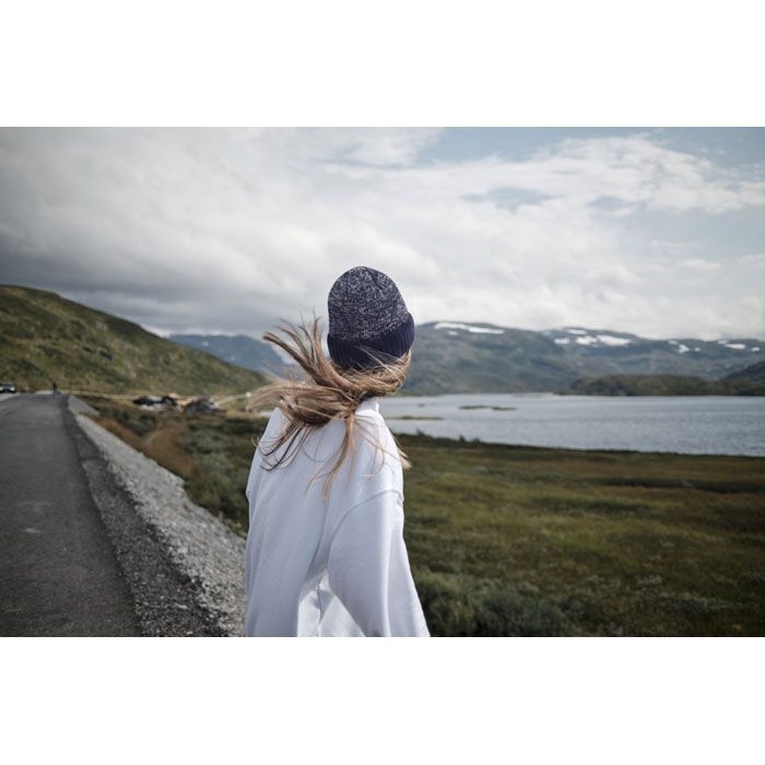 MO3221-04Puntos Beanie mit Buendchen_ blau