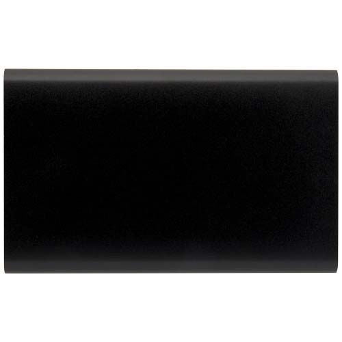 PF124380-5Pep 4000 mAh Type-C Powerbank aus recyceltem Aluminium _ schwarz