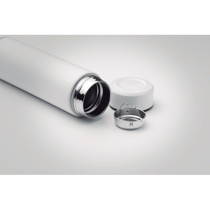 MO9810-06Patago Edelstahl Trinkflasche 425 ml_ weiss