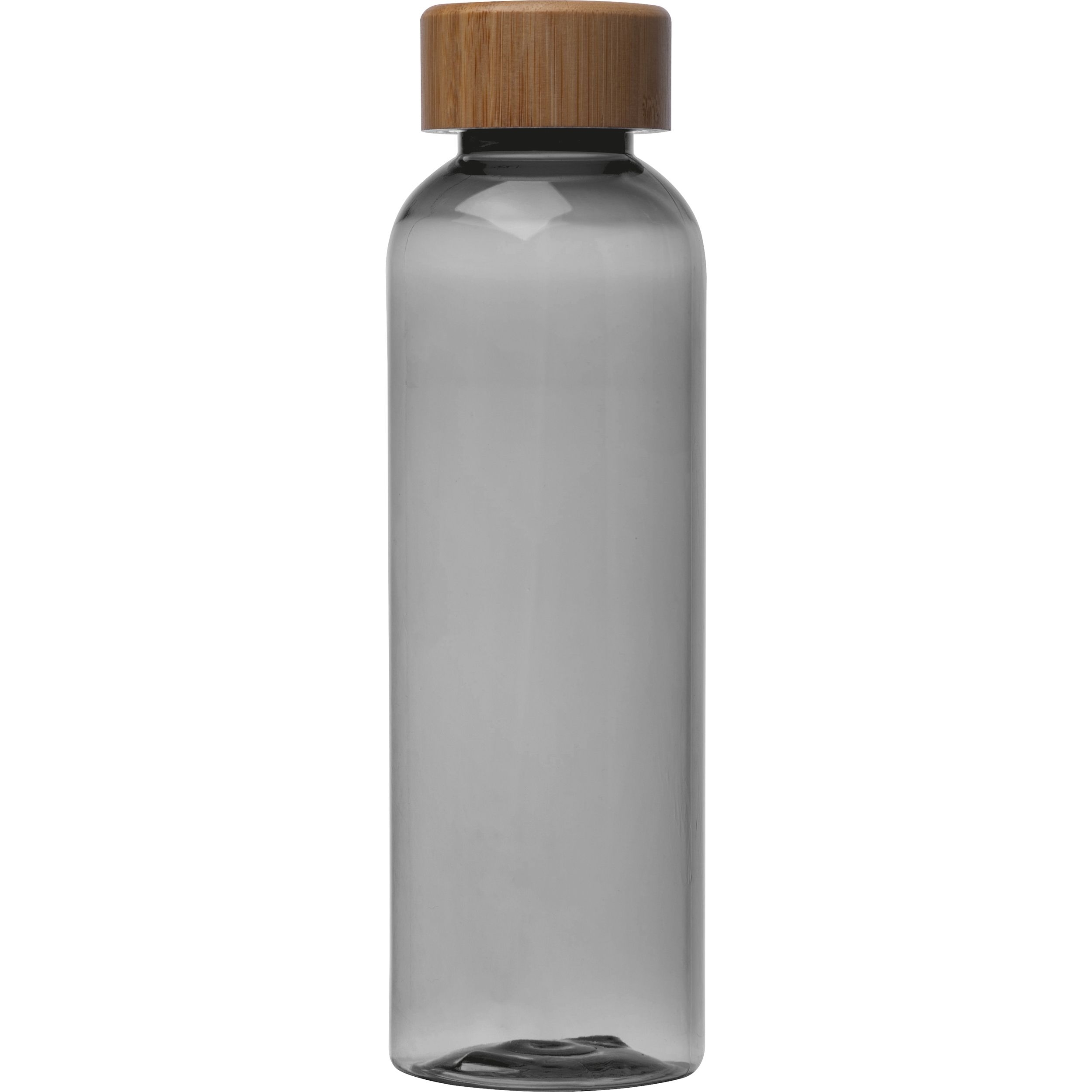 MA84822-77Trinkflasche aus PET mit Bambusdeckel_ 500ml  SAMBOR_ anthrazit