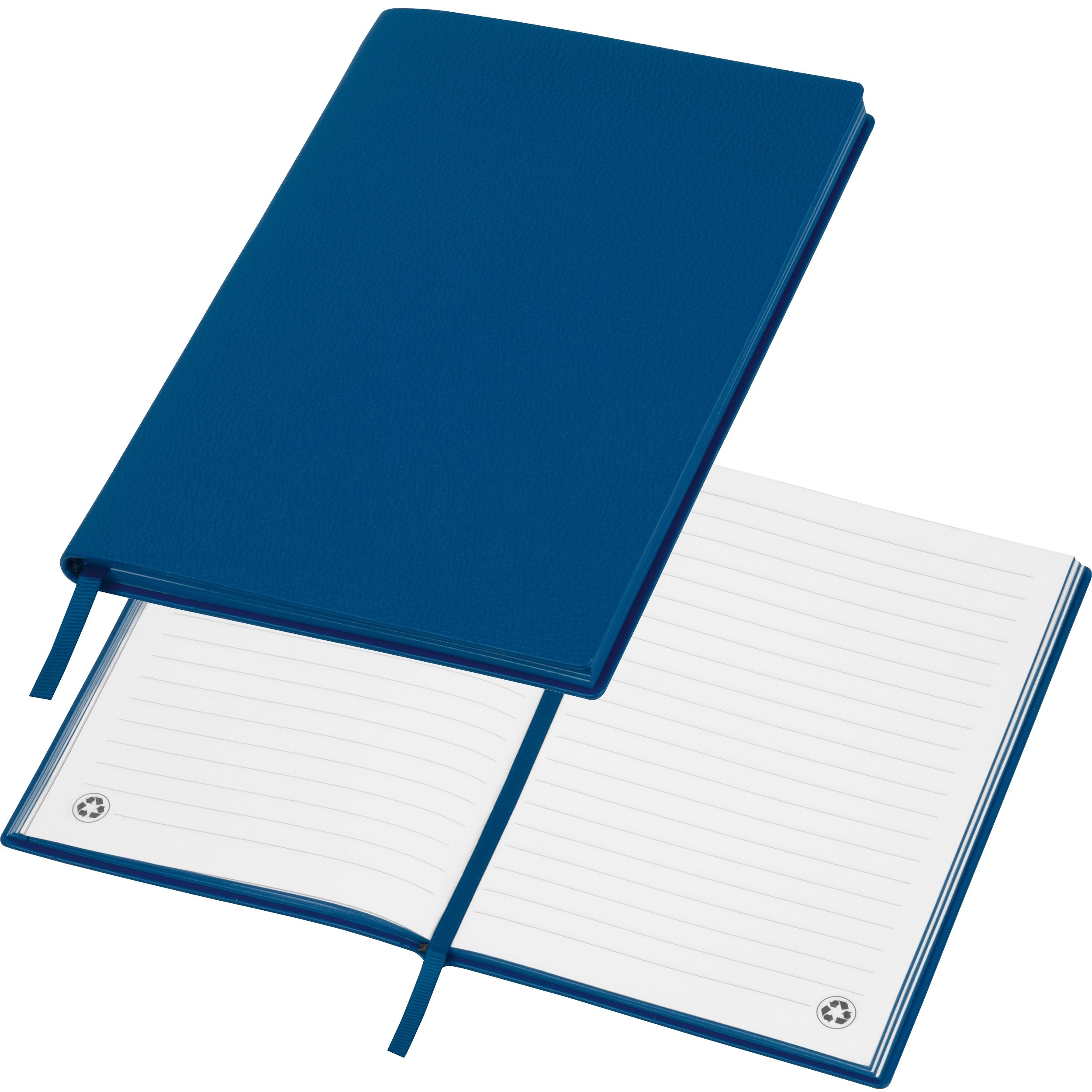 MA25394-44A5 Notizbuch aus Soft PU HENRI_ dunkelblau