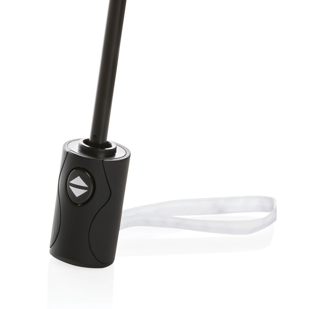 XDP850.60-321_ Impact AWARE™ RPET 190T Mini-Schirm automatic open_close_ weiss