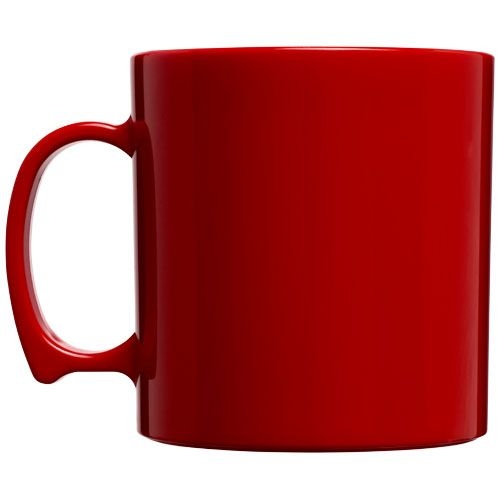 PF210014-4Standard 300 ml Kunststoffbecher_ rot