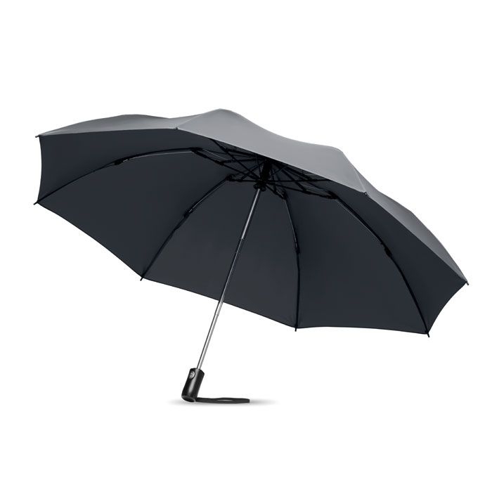 MO9092-07Dundee Foldable Reversibler Regenschirm_ grau