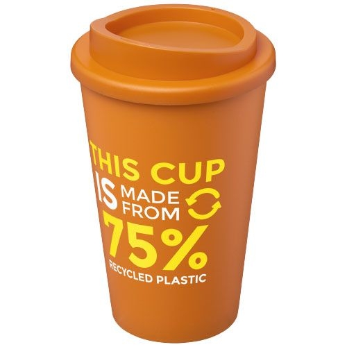 PF210422-30Americano® Eco 350 ml recycelter Becher_ orange