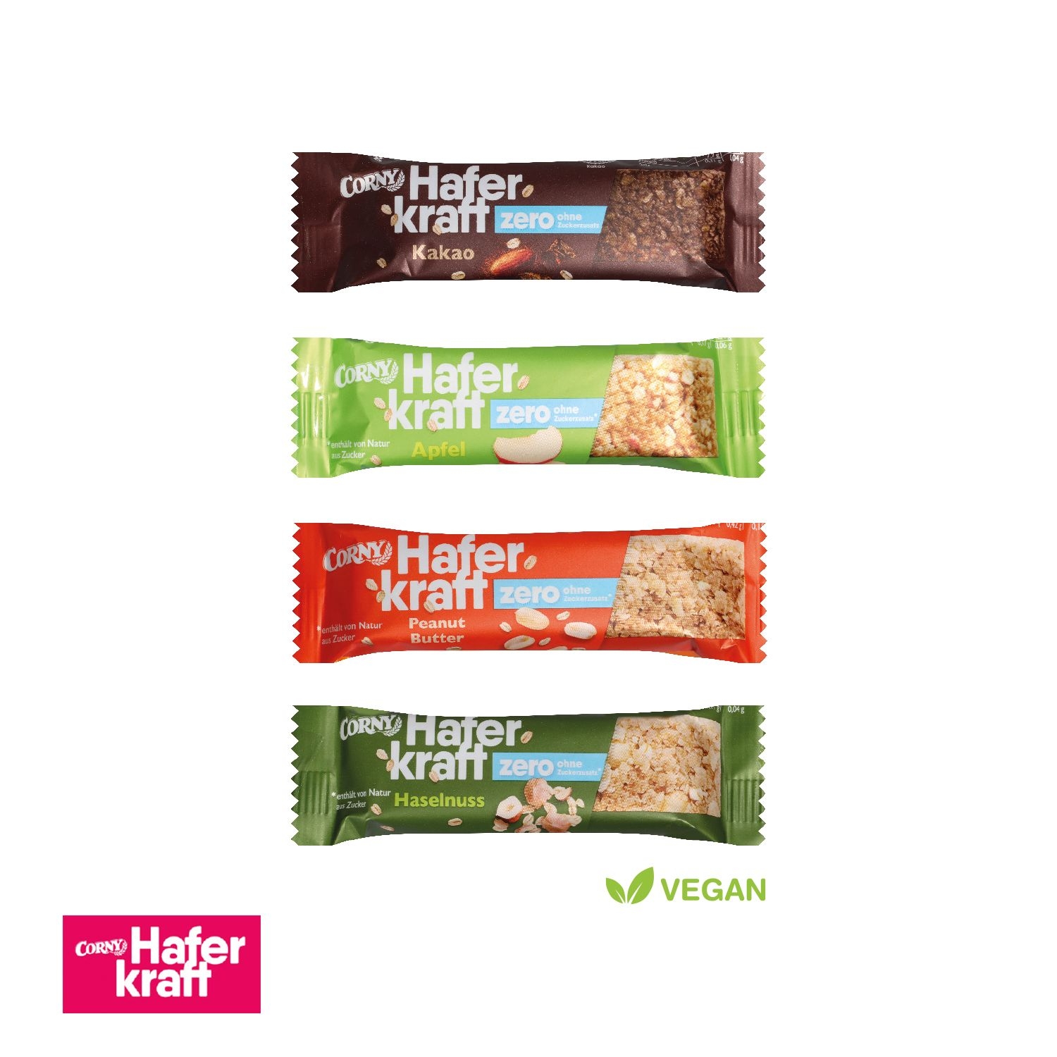 CD91630-03CORNY Haferkraft ohne Zuckerzusatz_ Corny Haferriegel_ Peanut Butter