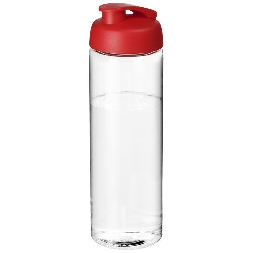 PF210094-4H2O Active® Vibe 850 ml Sportflasche mit Klappdeckel_ transparent_rot