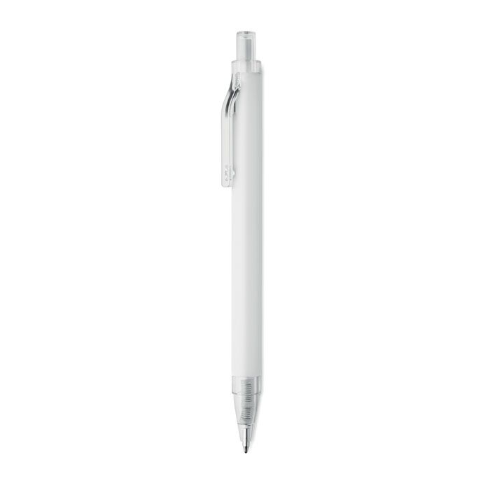 MO3185-06Nosta Druckkugelschreiber recy. Alu_ weiss