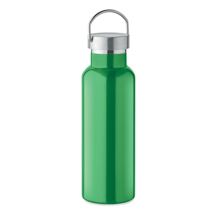 MO2107-09Florence Doppelwandige Flasche 500 ml_ gruen