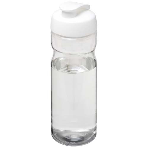 PF210097-26H2O Active® Eco Base 650 ml Sportflasche mit Klappdeckel_ transparent_weiss
