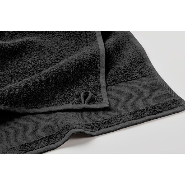 MO2766-03Island 70 Badetuch Baumwolle 70X140cm_ schwarz
