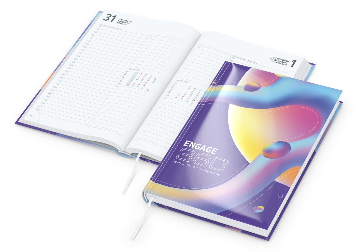 GE0021Werbeartikel Buchkalender Image Digital