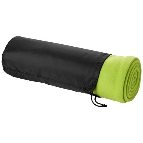 PF100165-1Huggy Fleecedecke mit Huelle 150 x 120 cm_ limone