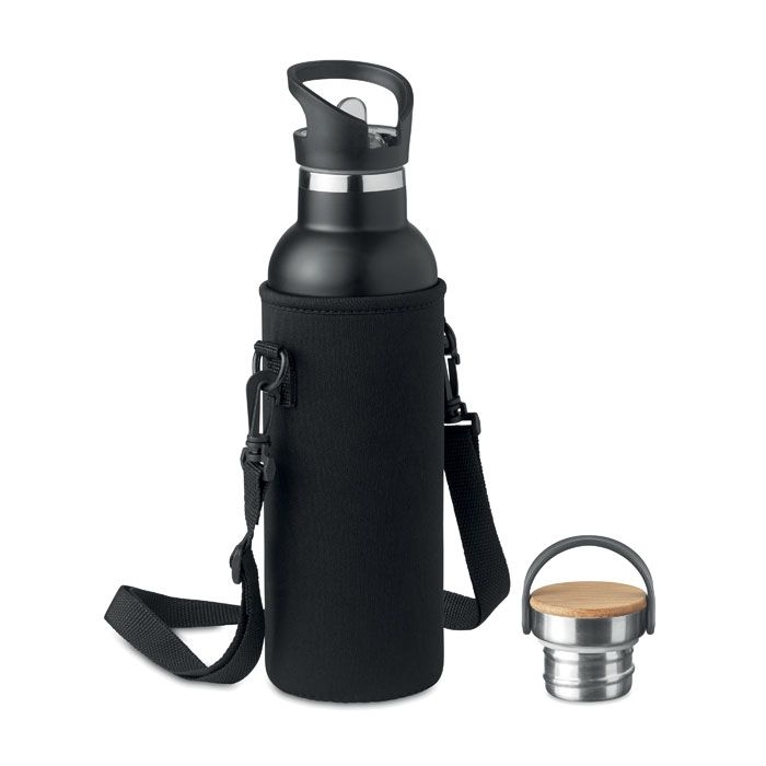 MO6366-03Tiksi Isolierflasche 700ml_ schwarz