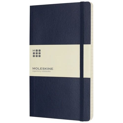 PF107156-2Moleskine Classic Softcover Notizbuch L – liniert_ saphir
