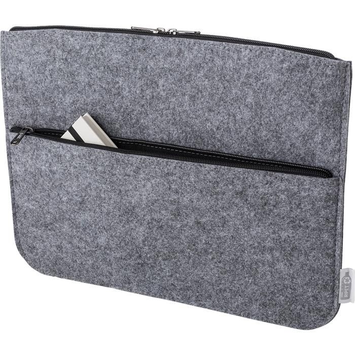 GI970956-03rPET Laptop-Tasche Emilia aus Filz_ grau