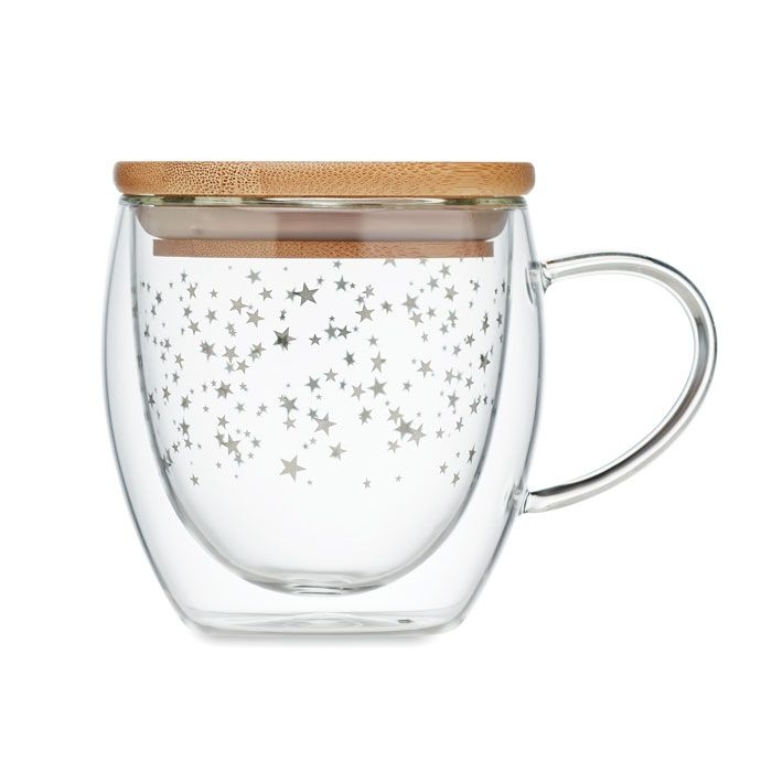 CX1523-22Sion Becher Borosilikatglas Stern_ transparent