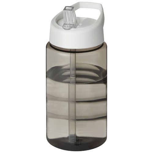 PF210883-10H2O Active® Bop 500 ml Sportflasche mit Ausgussdeckel_ kohle_weiss