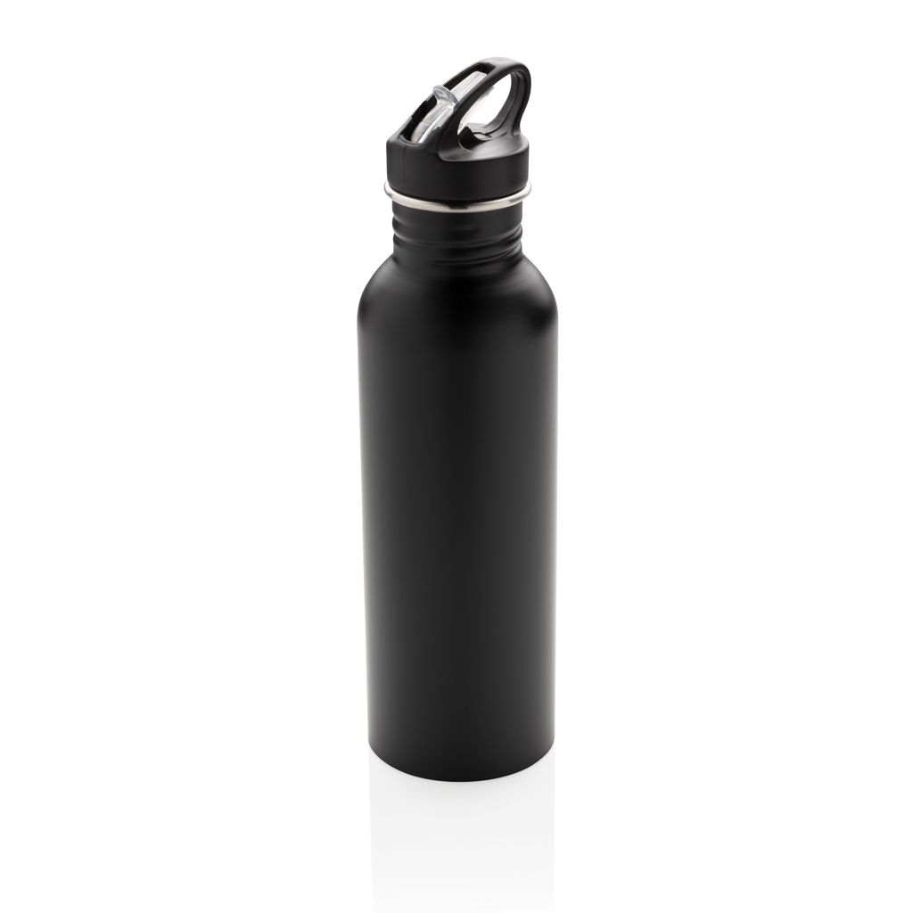 XDP436.42-1Deluxe Sportflasche aus Edelstahl_ schwarz