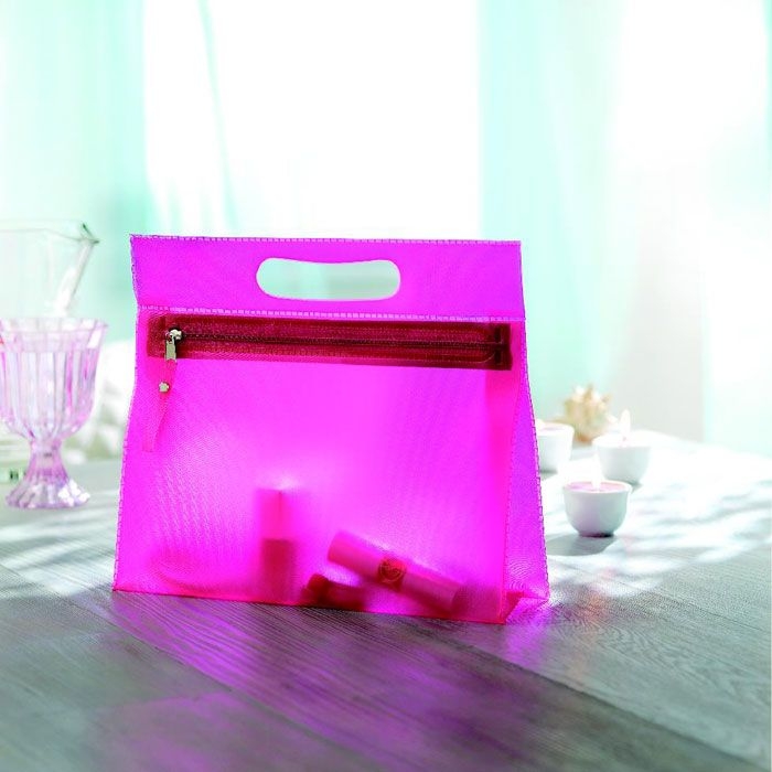 IT2558-38Moonlight Transparente Kosmetiktasche_ fuchsie
