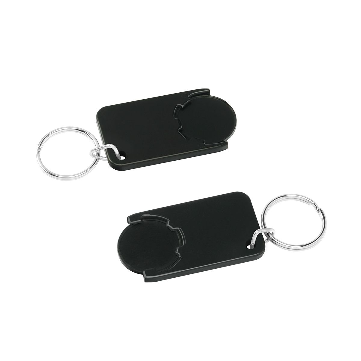 HE7454R-6-6Chiphalter mit 1€-Chip _Beta_ schwarz_ schwarz