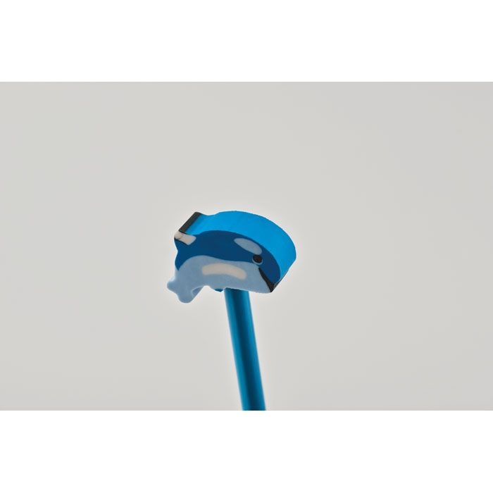 MO2929-12Circo Holzbleistift mit Radiergummi_ tuerkis